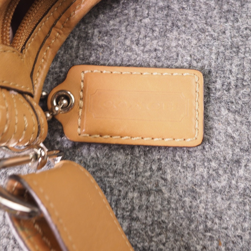 Coach Bleecker F13353 Bucket Bag British Tan Leather Shoulder Crossbody - Picture 14 of 16